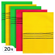 Cozywell 搓澡巾 沐浴巾 WA5001, 多色, 1入, 20個