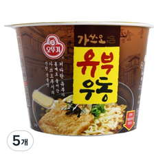 오뚜기 가쓰오 유부 우동 컵라면, 100g