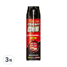 컴배트 스피드 에어졸 바퀴용, 500ml, 3개