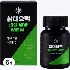 NUTRICOMEON MSM維他命D營養錠 66g, 60顆, 6罐