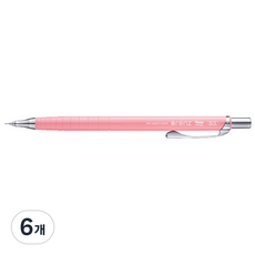 펜텔 오렌즈 젤라또 에디션 샤프 PP505-GP 피치핑크, 0.5mm, 6개