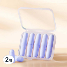 TAHIKE 隔音睡眠耳塞 紫色 FREE, 10入, 2個