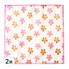 KOKUBO 小久保 八重紗擦拭布 五花瓣, 2條