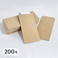 文具村 牛皮 A4 信封, 200個, 105 x 220 mm
