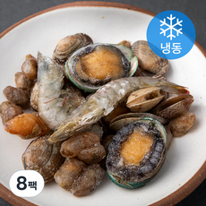바다자리 국산 해물모둠 찌개용 (냉동), 150g, 8팩