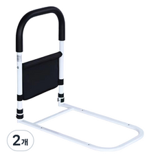 디페이브 레귤러 안전 싱글 손잡이 블랙화이트, 2개