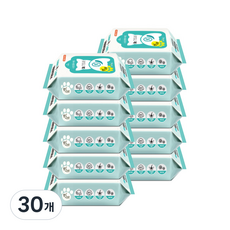 닥터티슈 반려동물 물티슈 똥꼬&손발, 30개입, 30개