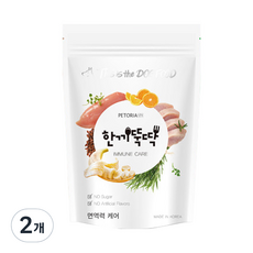 한끼뚝딱 강아지 기능성 사료, 면역/항산화, 800g, 2개