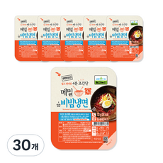 칠갑농산 메밀비빔냉면, 122g, 30개