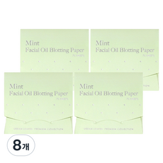 URBAN LEAVES 薄荷頂級吸油麵紙 一般型, 70入, 8個