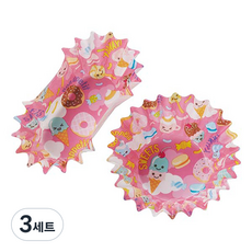 TORUNE 可愛點心小菜杯 橢圓形 12p + 圓形 10p 套組 P3612, 3套