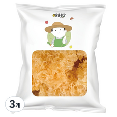냠냠바다 냠냠농장 오독오독 백목이버섯, 3개, 250g