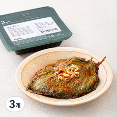 집반찬연구소 양념 깻잎지, 130g, 3개