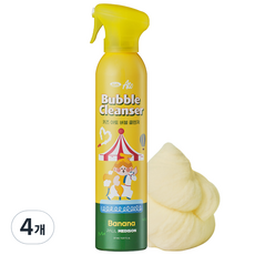 폴메디슨 키즈 아토 버블 클렌저 바나나향, 311ml, 4개