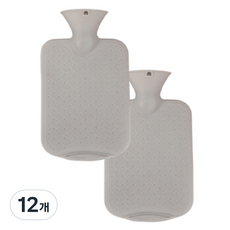스타리움 PVC 찜질 보온물주머니 그레이 1L, 12개