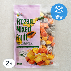 FruitMoji 과일믹스 (냉동), 2개, 1kg
