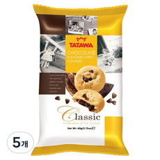타타와 초콜릿 칩 쿠키, 60g, 5개
