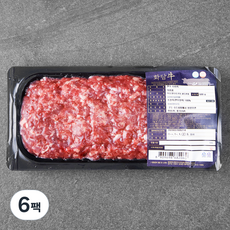 화담우 한우 다짐육 (냉장), 500g, 6팩