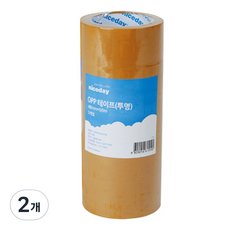 OfficeDEPOT 100892 OPP膠帶 5個, 單色, 2組