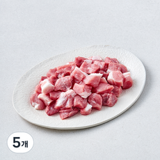 도드람한돈 무항생제 인증 앞다리 찌개용 (냉장), 5개, 500g