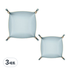 잇곰 거실 현관 수납 트레이 스카이 M + L 세트, 3세트