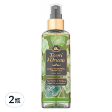 Tesori D'Oriente 香水保濕噴霧 GREEN TEA AND VERBENA馬鞭草綠茶 200ml, 2瓶
