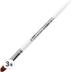 KUM 庫姆 Memory Point 平頭畫筆, 12號, 3個