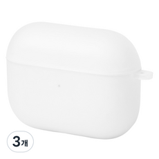 GOOSPERY 防指紋霧面AirPods保護殼, AirPods Pro 2, 3個, 半透明