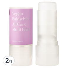 더마쉐어 바쿠치올 올케어 풋 바디 케어 멀티밤, 22g, 2개