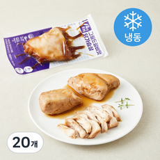 육식토끼 닭가슴살 그릴드 갈비 맛 (냉동), 100g, 20개, 1개입
