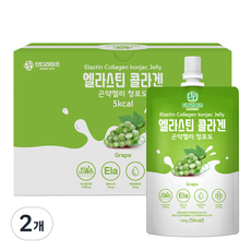 DANDI LIFE 綠葡萄口味膠原蛋白果凍飲 10入, 120g, 20包