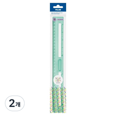 밀란 NEW룩 직자 30cm, 그린, 2개