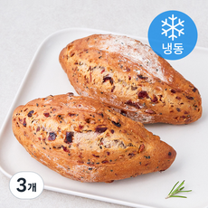 더브레드블루 통밀발효종빵 (냉동), 300g, 2개입, 3개