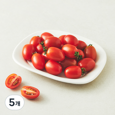곰곰 스테비아 대추방울 토마토 청포도향, 500g, 5개