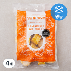 냉동 옥수수 (냉동), 1kg, 4개