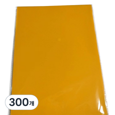 픽딜 다용도 색종이 80g A4 주황 210 x 297 mm, 300개, 1색