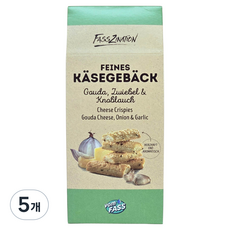 vom FASS 高達洋蔥&大蒜起司脆餅 佐酒點心, 60g, 5個