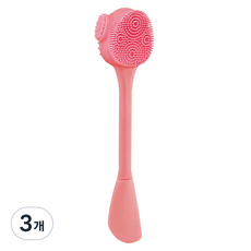 idontcare. 潔面刷, 3個, 粉紅色
