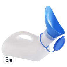 소울리치 휴대용 소변기, 화이트, 5개