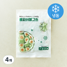 랜시푸드 롤 피쉬볼 그린 (냉동), 500g, 4개
