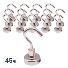 DAILYSHARE 多用途強力磁鐵掛鉤, 單一顏色, 45個