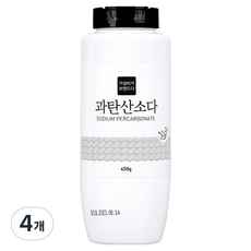 가성비가브랜드다 과탄산소다, 450g, 4개