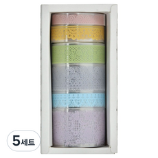 Misoroun 微笑可愛紙膠帶 6款套組, style1, 5套