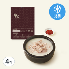 거대곰탕 돼지국밥 (냉동), 500g, 4개