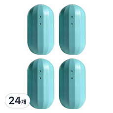 코끼리리빙 자동 변기 세정제 민트, 230g, 24개