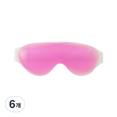 用於熱敷和冷敷的芳香眼罩粉紅色, 1入, 6個