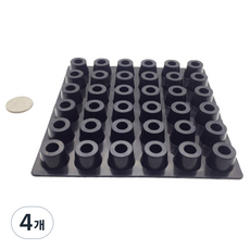 3M BUMPON 防滑貼紙 黑色 A0020 25入, 4組