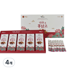 生鮮大棗 大棗與紅蔘膏條裝, 4個, 390g