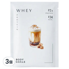 BODY GOALS 多效乳清蛋白飲Pro 隨手包 黑糖奶茶, 3個, 40g