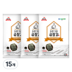 새우표 두번 구운 곱창김, 20g, 15개